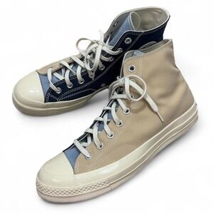 Converse Chuck‎ 70 Hi Tri-Panel Navy Oat Milk Ocean Unisex M 9/W 11 A05659C 4-15